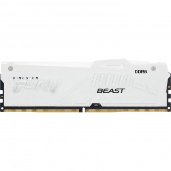 Оперативная память 64Gb DDR5 5200MHz KINGSTON FURY BEAST WHITE RGB (KF552C40BWAK2-64) (2x32Gb KIT)