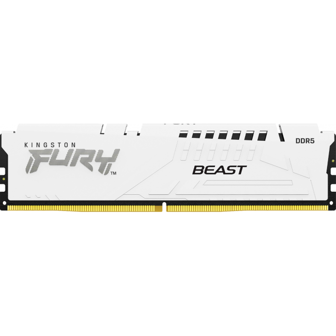Оперативная память 16Gb DDR5 6000MHz KINGSTON FURY BEAST WHITE () KF560C30BWE-16