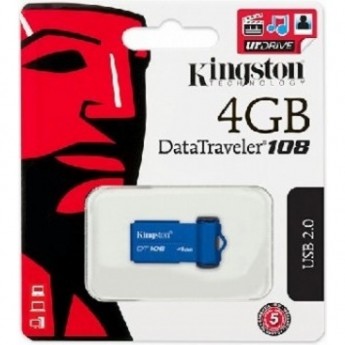 Флешка KINGSTON 4GB USB Flash Drive DT108-4GB