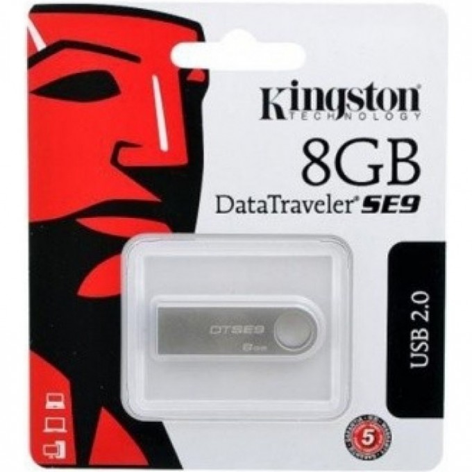 Флешка KINGSTON 8GB DTSE9H-8GB 365150