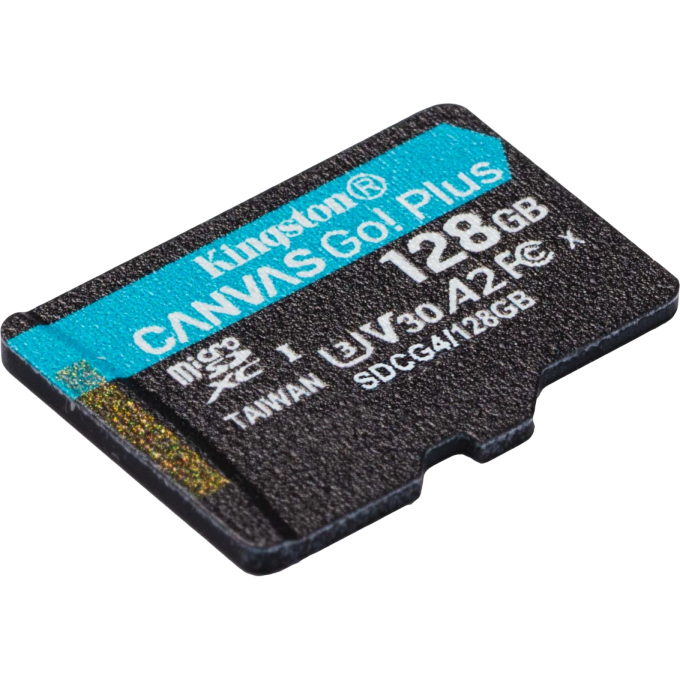 Карта памяти 128Gb MicroSD KINGSTON CANVAS GO! PLUS () SDCG4/128GBSP Карта памяти 128Gb MicroSD KINGSTON CANVAS GO! PLUS () SDCG4/128GBSP