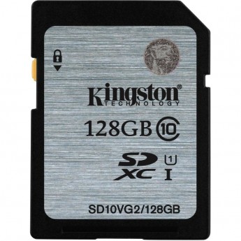 Карта памяти KINGSTON 128GB SD10VG2-128GB