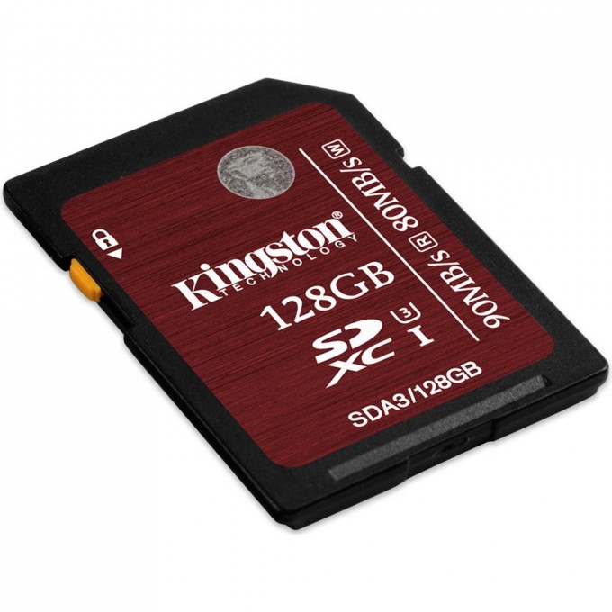 Карта памяти KINGSTON 128GB SDA3-128GB 499094