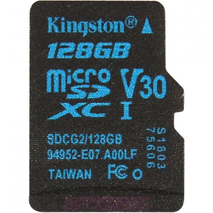Карта памяти KINGSTON 128GB SDCG2/128GB 569377