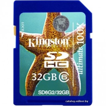 Карта памяти KINGSTON 16GB SD6G2-16GB