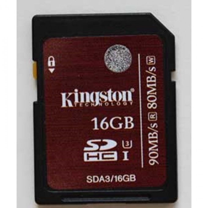 Карта памяти KINGSTON 16GB SDA3-16GB 453647