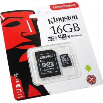 Карта памяти KINGSTON 16GB SDC2-16GB-2ADP