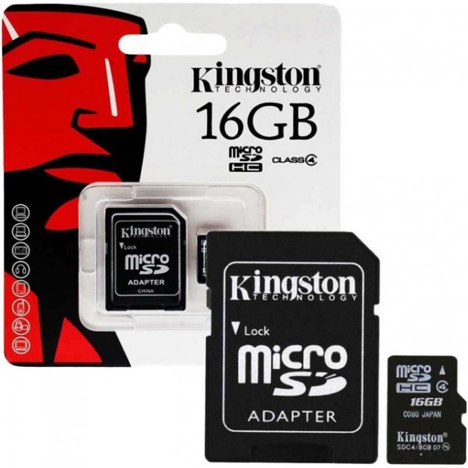 Карта памяти KINGSTON 16GB SDCIT/16GB 522525