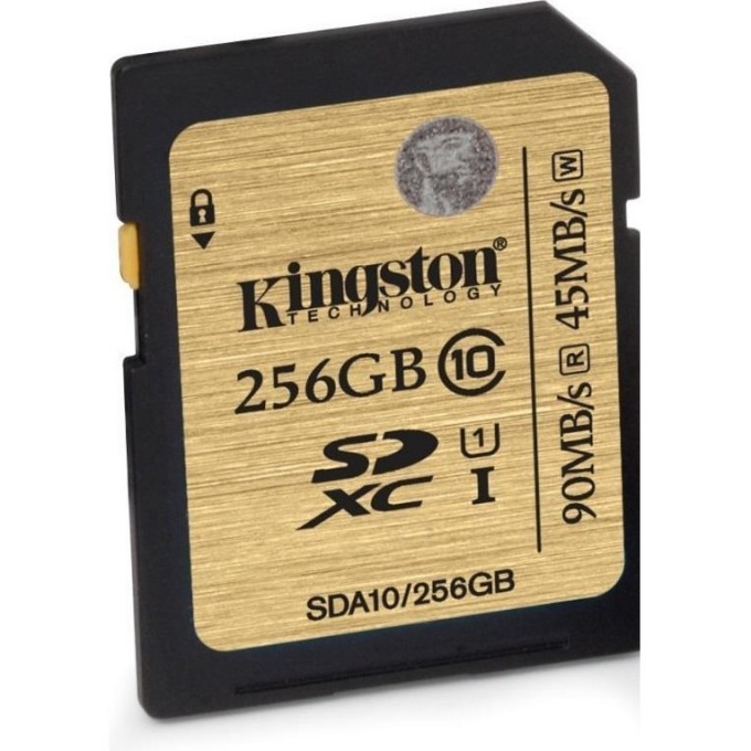 Карта памяти KINGSTON 256GB SDA10-256GB 499096