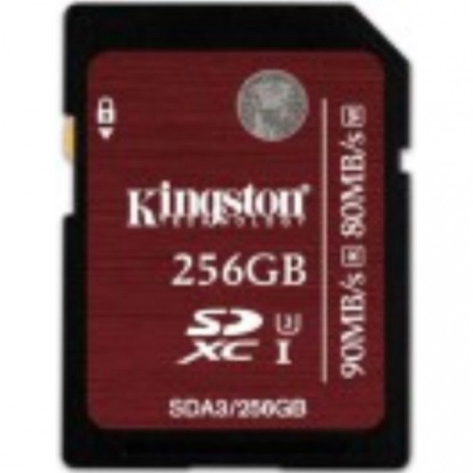 Карта памяти KINGSTON 256GB SDA3-256GB 499095