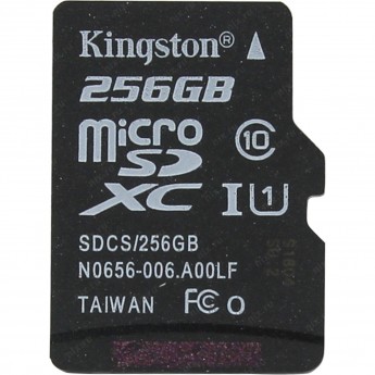 Карта памяти KINGSTON 256GB SDCS-256GBSP