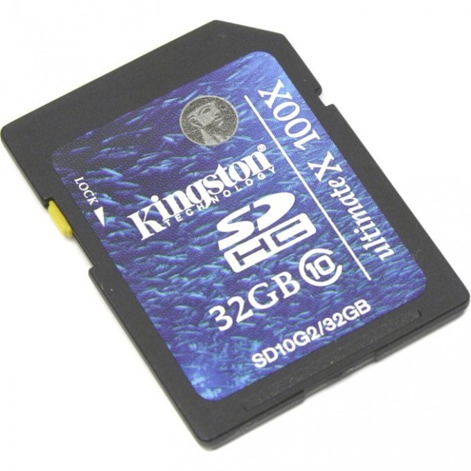 Карта памяти KINGSTON 32GB SD10G2-32GB 354276