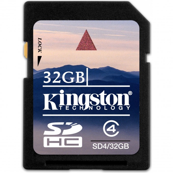 Карта памяти KINGSTON 32GB SD4-32GB 316750