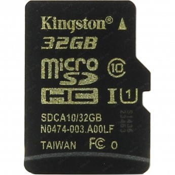 Карта памяти Kingston 32GB SDCA10-32GBSP Карта памяти Kingston 32GB SDCA10-32GBSP