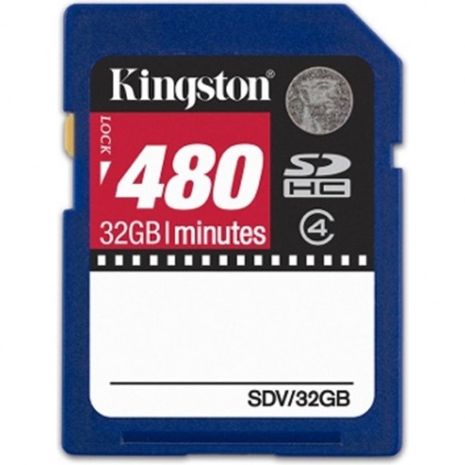 Карта памяти KINGSTON 32GB SDV-32GB 350263