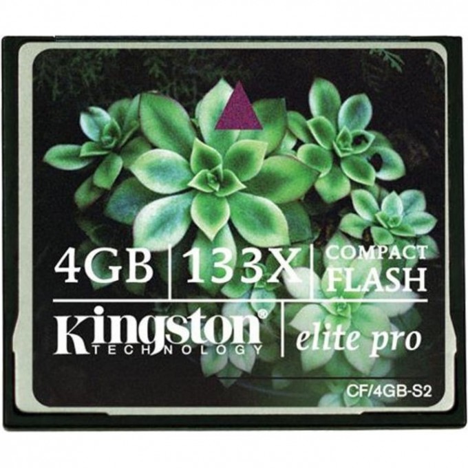 Карта памяти KINGSTON 4GB CF-4GB-S2 270079