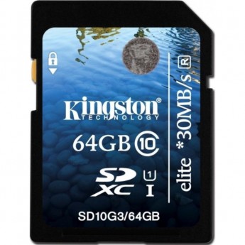 Карта памяти KINGSTON 64GB SD10G3-64GB