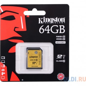 Карта памяти KINGSTON 64GB SDS2/64GB