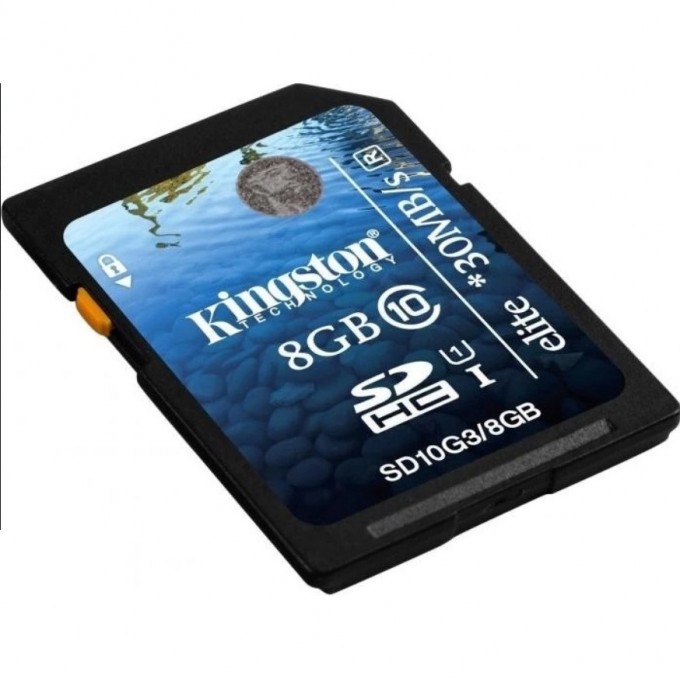 Карта памяти KINGSTON 8GB Class 10 SD10G2-8GB 353820