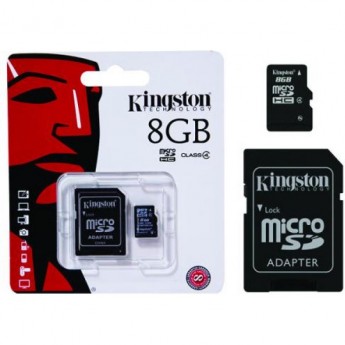 Карта памяти KINGSTON 8GB Class 4 SDC4-8GB