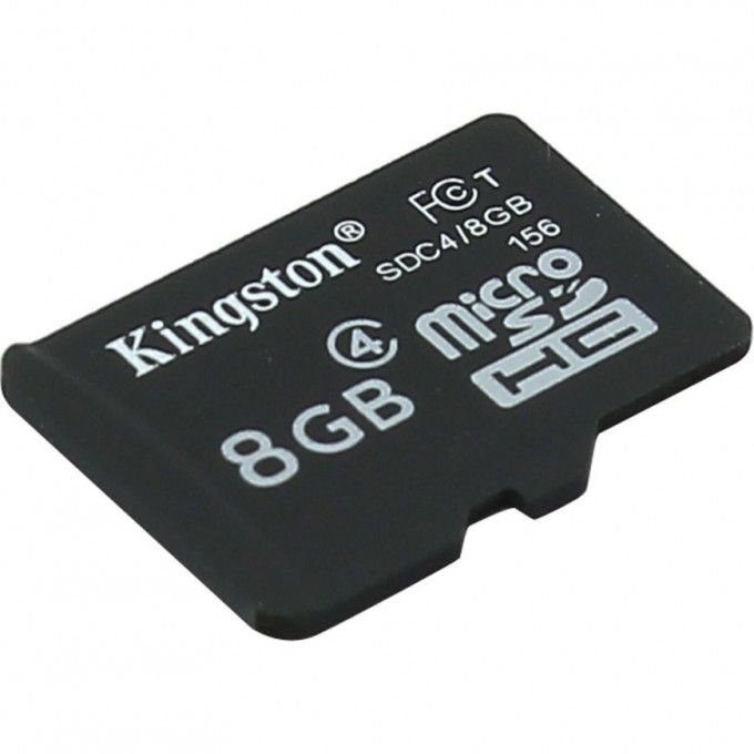 Карта памяти KINGSTON 8GB Class 4 SDC4-8GBSP 329893