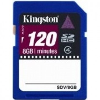 Карта памяти KINGSTON 8GB Class 4 SDV-8GB
