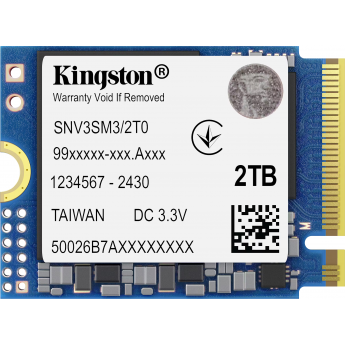 Накопитель SSD 2Tb KINGSTON NV3 (SNV3SM3/2T0) Накопитель SSD 2Tb KINGSTON NV3 (SNV3SM3/2T0)