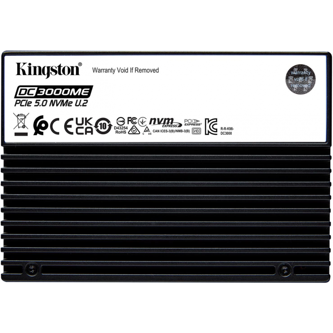 Накопитель SSD 7.68Tb KINGSTON DC3000ME () SEDC3000ME/7T6 Накопитель SSD 7.68Tb KINGSTON DC3000ME () SEDC3000ME/7T6