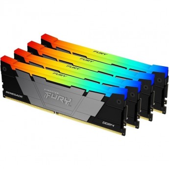 Оперативная память 128Gb DDR4 3600MHz KINGSTON FURY RENEGADE RGB (KF436C18RB2AK4/128) (4x32Gb KIT)