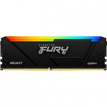 Оперативная память 16Gb DDR4 2666MHz KINGSTON FURY BEAST RGB (KF426C16BB2A/16)