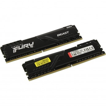 Оперативная память 16Gb DDR4 3200MHz KINGSTON FURY BEAST BLACK (KF432C16BBK2/16) (2x8Gb KIT)