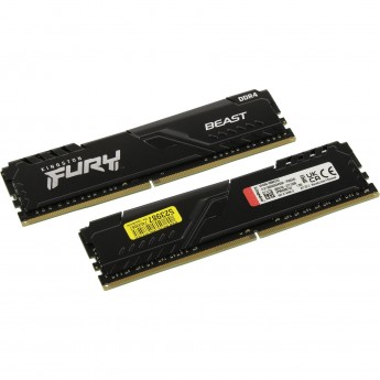 Оперативная память 16Gb DDR4 3600MHz KINGSTON FURY BEAST BLACK (KF436C17BBK2/16) (2x8Gb KIT)