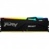 Оперативная память 16Gb DDR5 5200MHz KINGSTON FURY BEAST RGB () KF552C36BBEA-16