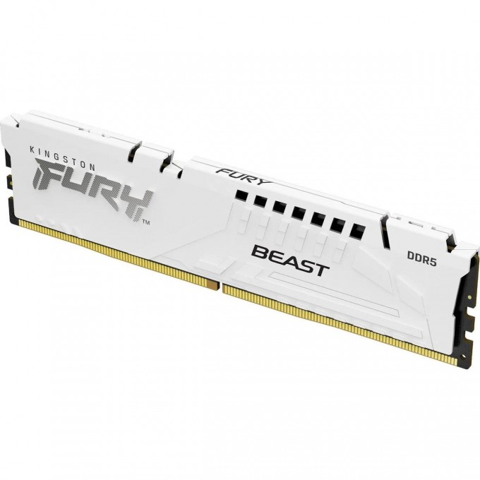 Оперативная память 16Gb DDR5 5600MHz KINGSTON FURY BEAST WHITE () KF556C36BWE-16