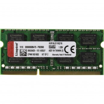 Оперативная память 2Gb DDR-III 1600MHz KINGSTON SO-DIMM (KVR16LS11S6/2)