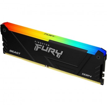 Оперативная память 32Gb DDR4 2666MHz KINGSTON FURY BEAST RGB (KF426C16BB2A/32)