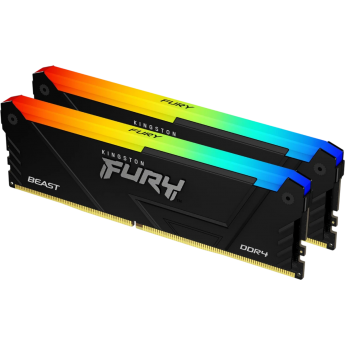 Оперативная память 32Gb DDR4 3200MHz KINGSTON FURY BEAST RGB (KF432C16BB12AK2/32WP) (2x16Gb KIT) Оперативная память 32Gb DDR4 3200MHz KINGSTON FURY BEAST RGB (KF432C16BB12AK2/32WP) (2x16Gb KIT)