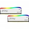 Оперативная память 32Gb DDR4 3600MHz KINGSTON FURY BEAST RGB WHITE () (2x16Gb KIT) KF436C18BWAK2/32