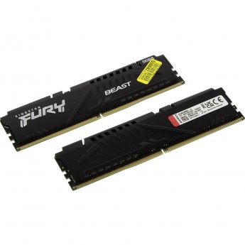 Оперативная память 32Gb DDR5 4800MHz KINGSTON FURY BEAST (KF548C38BBK2-32) (2x16Gb KIT)