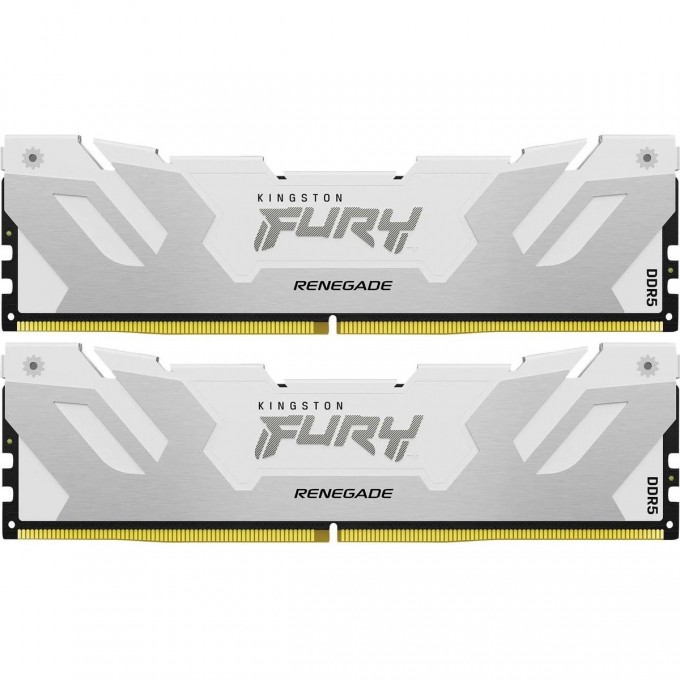 Оперативная память 32Gb DDR5 6000MHz KINGSTON FURY RENEGADE WHITE () (2x16Gb KIT) KF560C32RWK2-32