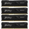 Оперативная память 64Gb DDR4 3200MHz KINGSTON FURY BEAST BLACK () (4x16Gb KIT) KF432C16BBK4/64