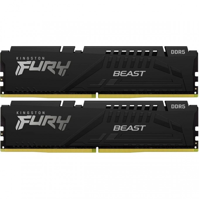 Оперативная память 64Gb DDR5 5200MHz KINGSTON FURY BEAST () (2x32Gb KIT) KF552C36BBEK2-64