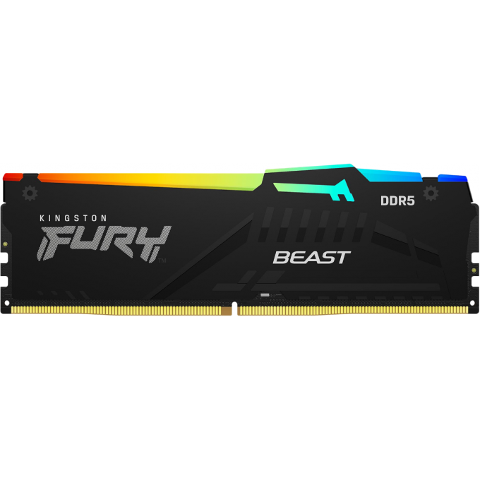 Оперативная память 64Gb DDR5 5200MHz KINGSTON FURY BEAST RGB () (2x32Gb KIT) KF552C40BB2AK2-64 Оперативная память 64Gb DDR5 5200MHz KINGSTON FURY BEAST RGB () (2x32Gb KIT) KF552C40BB2AK2-64