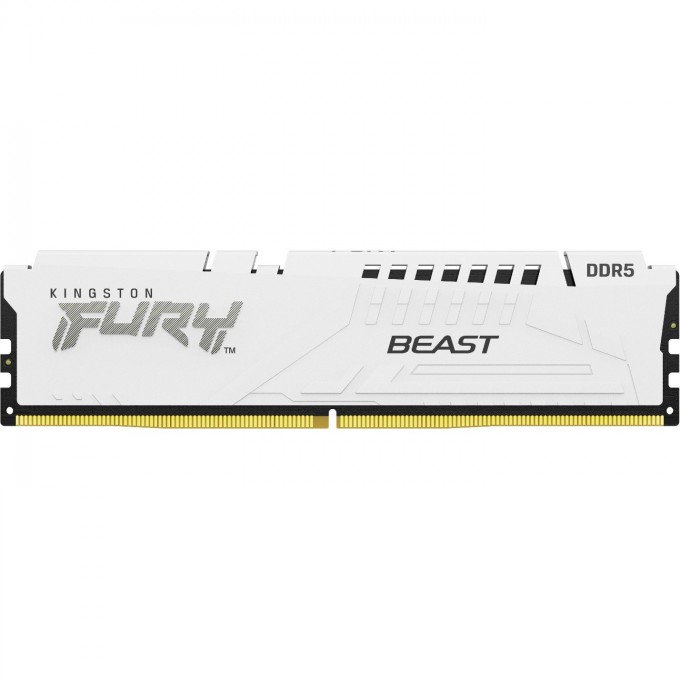 Оперативная память 64Gb DDR5 5600MHz KINGSTON FURY BEAST WHITE () (2x32Gb KIT) KF556C40BWK2-64