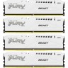 Оперативная память 64Gb DDR5 6000MHzKINGSTON FURY BEAST WHITE () (4x16Gb KIT) KF560C40BWK4-64