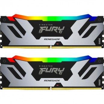 Оперативная память 64Gb DDR5 6400MHz KINGSTON FURY RENEGADE RGB (KF564C32RSAK2-64) (2x32Gb KIT)