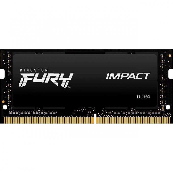 Оперативная память 8Gb DDR4 2666MHz KINGSTON FURY IMPACT SO-DIMM () KF426S15IB/8