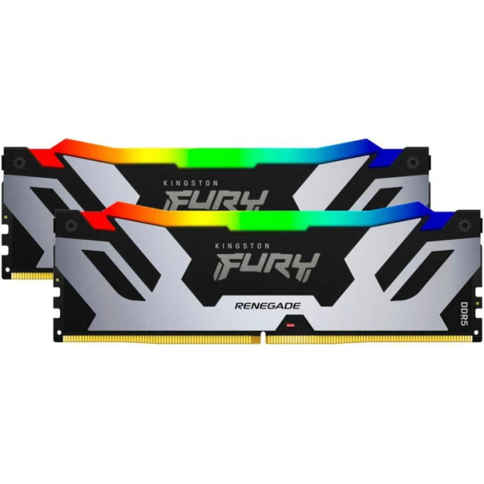 Оперативная память 96Gb DDR5 6000MHz KINGSTON FURY RENEGADE RGB () (2x48Gb KIT) KF560C32RSAK2-96