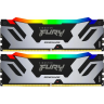 Оперативная память 96Gb DDR5 6400MHz KINGSTON FURY RENEGADE SILVER RGB () (2x48Gb KIT) KF564C32RSAK2-96