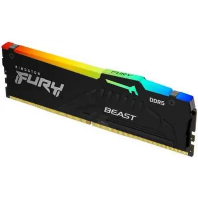 Память оперативная KINGSTON FURY BEAST RGB EXPO 32GB 6000MT/s DDR5 CL30 DIMM KF560C30BBEA-32 Память оперативная KINGSTON FURY BEAST RGB EXPO 32GB 6000MT/s DDR5 CL30 DIMM KF560C30BBEA-32